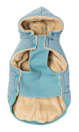 Essential Puffer Jacket - Blue by FuzzYard