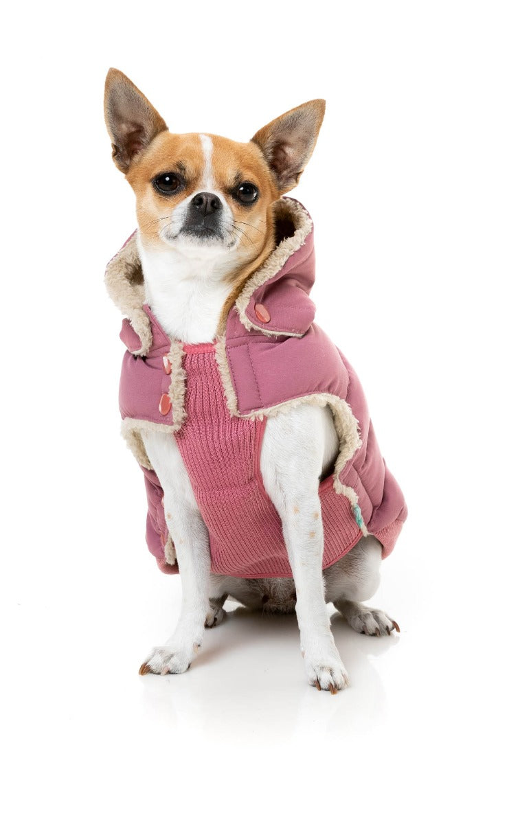 Essential Puffer Jacket - Mauve by FuzzYard