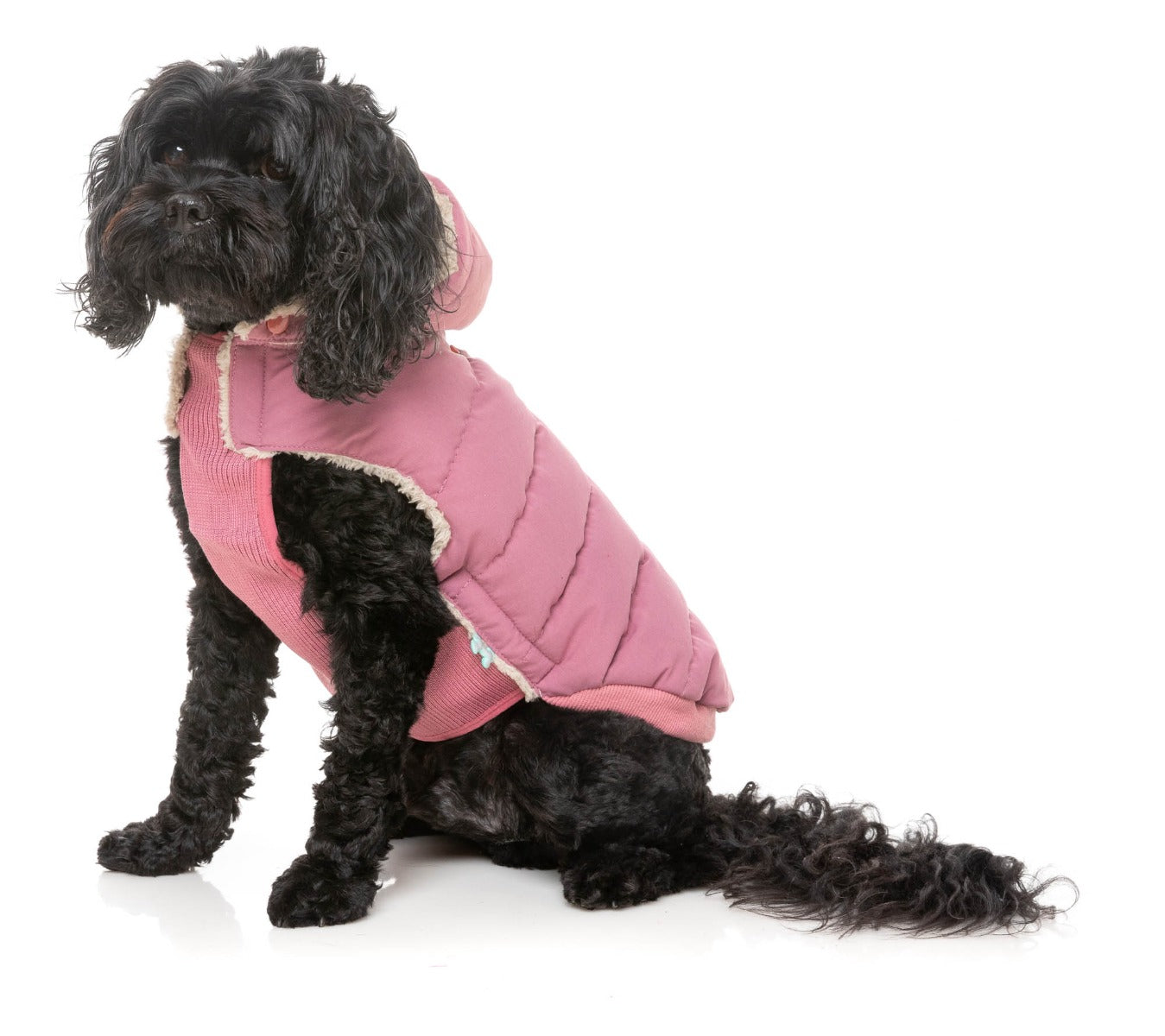 Essential Puffer Jacket - Mauve by FuzzYard