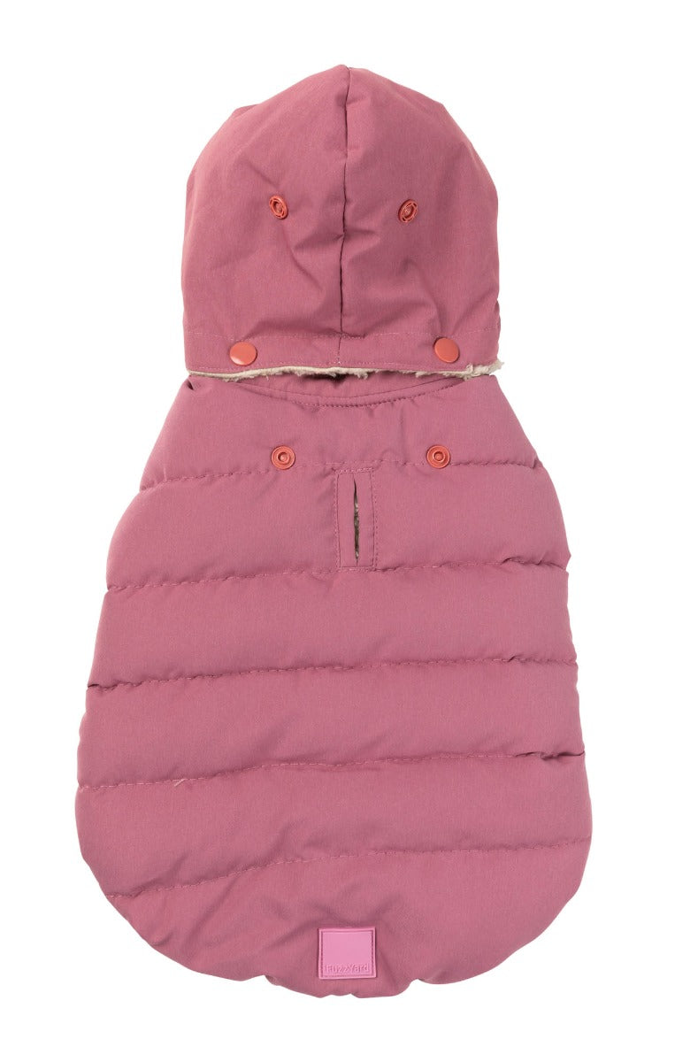 Essential Puffer Jacket - Mauve by FuzzYard