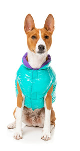 Amor Puffer Jacket - Turquoise