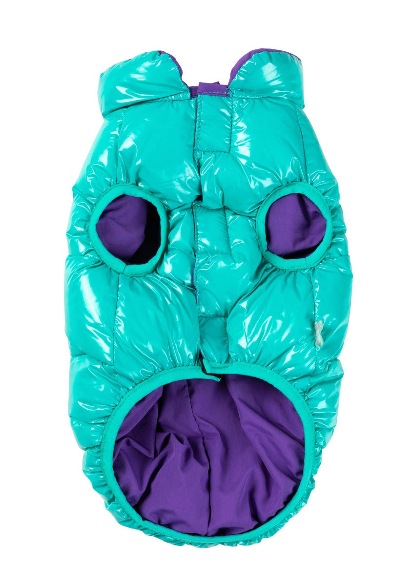 Amor Puffer Jacket - Turquoise