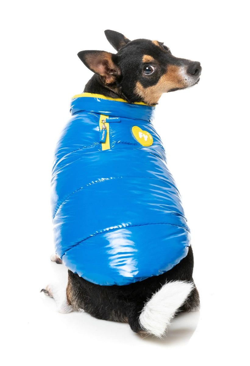 Amor Puffer Jacket - Cobalt Blue by FuzzYard