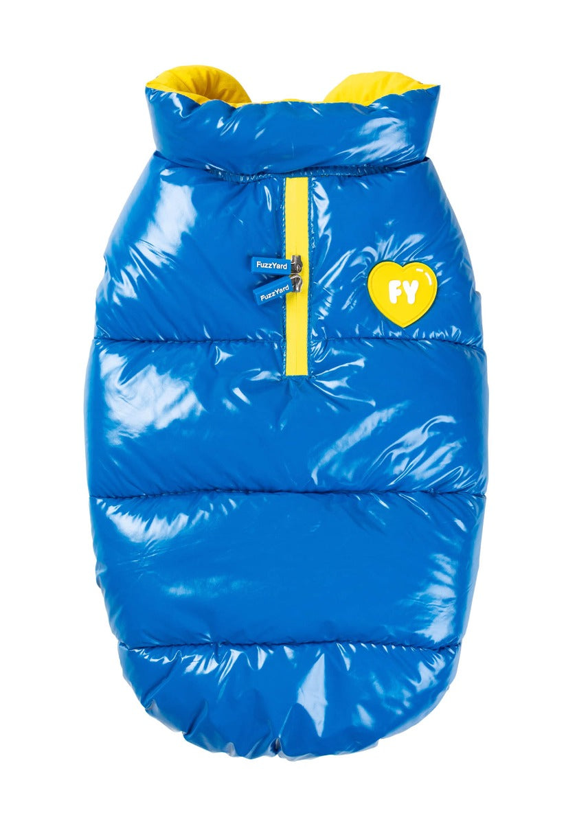 Amor Puffer Jacket - Cobalt Blue by FuzzYard