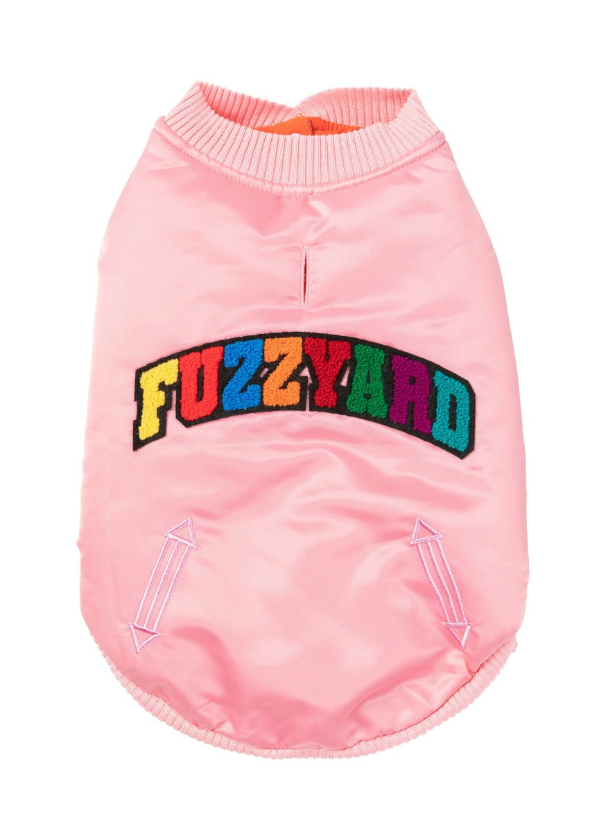 Frat Jacket - Pink by FuzzYard