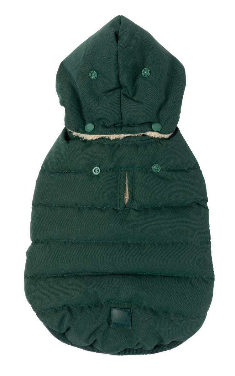 Essential Puffer Jacket - Forest Green by FuzzYard
