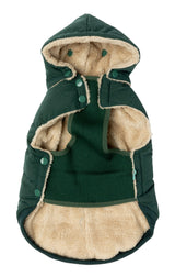 Essential Puffer Jacket - Forest Green by FuzzYard