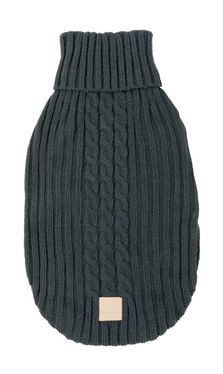FuzzYard Life Knitted Sweater - Slate Grey