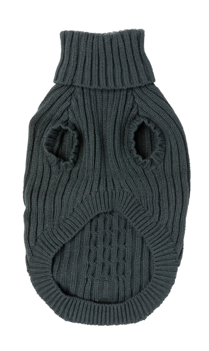 FuzzYard Life Knitted Sweater - Slate Grey