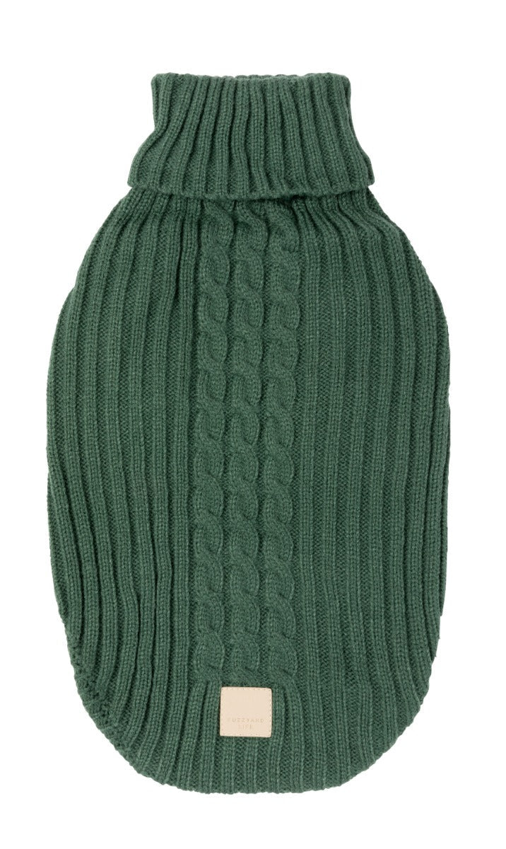 FuzzYard Life Knitted Sweater - Myrtle Green