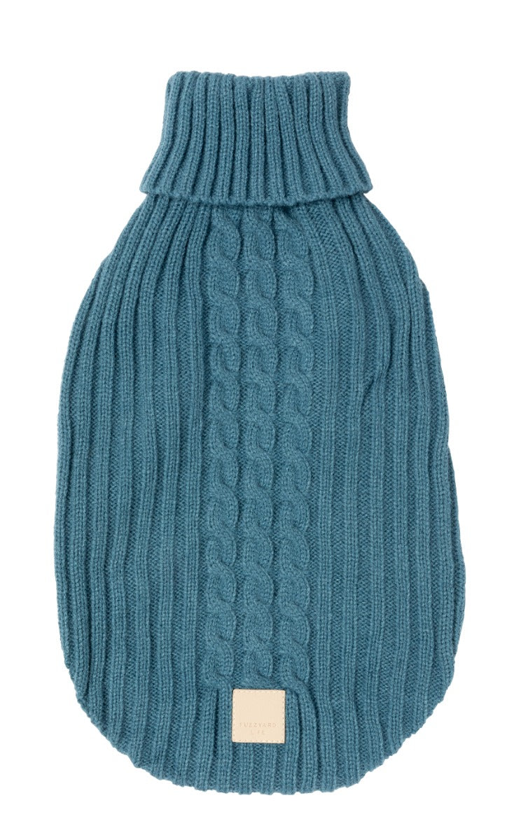 FuzzYard Life Knitted Sweater - French Blue