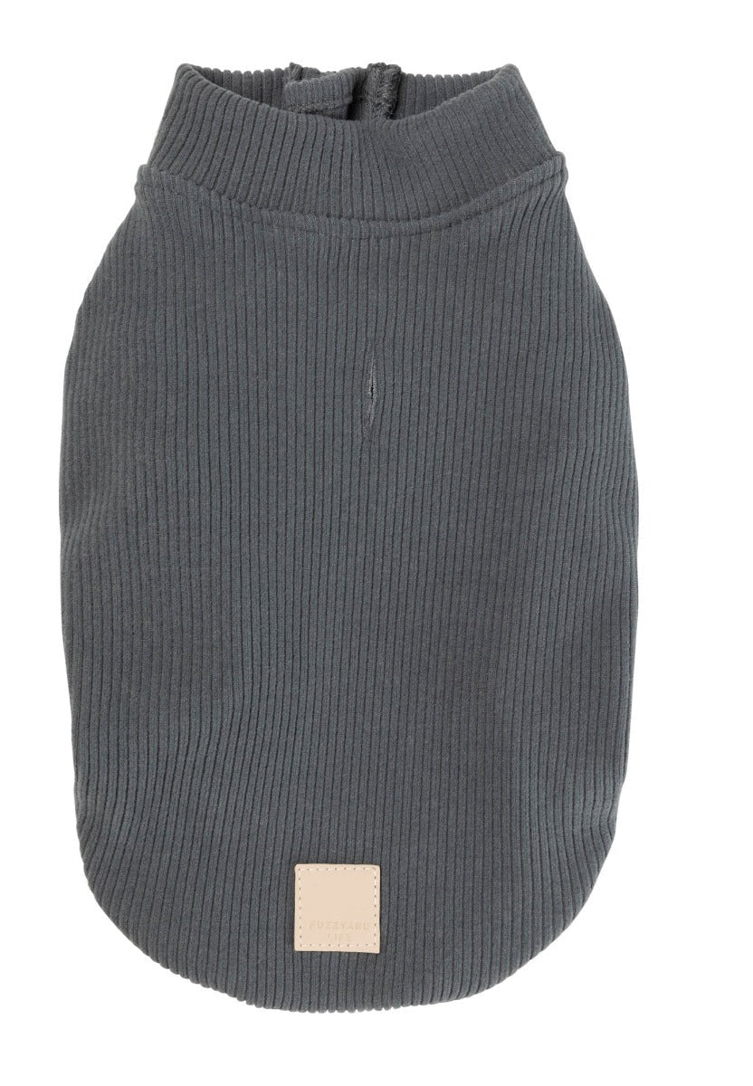 FuzzYard Life Ribbed Sweater - Slate Grey by FuzzYard