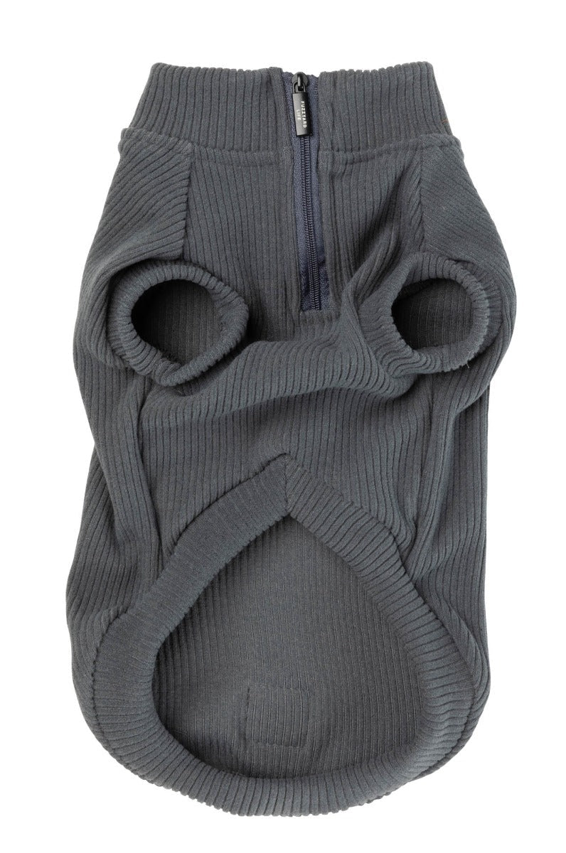 FuzzYard Life Ribbed Sweater - Slate Grey by FuzzYard
