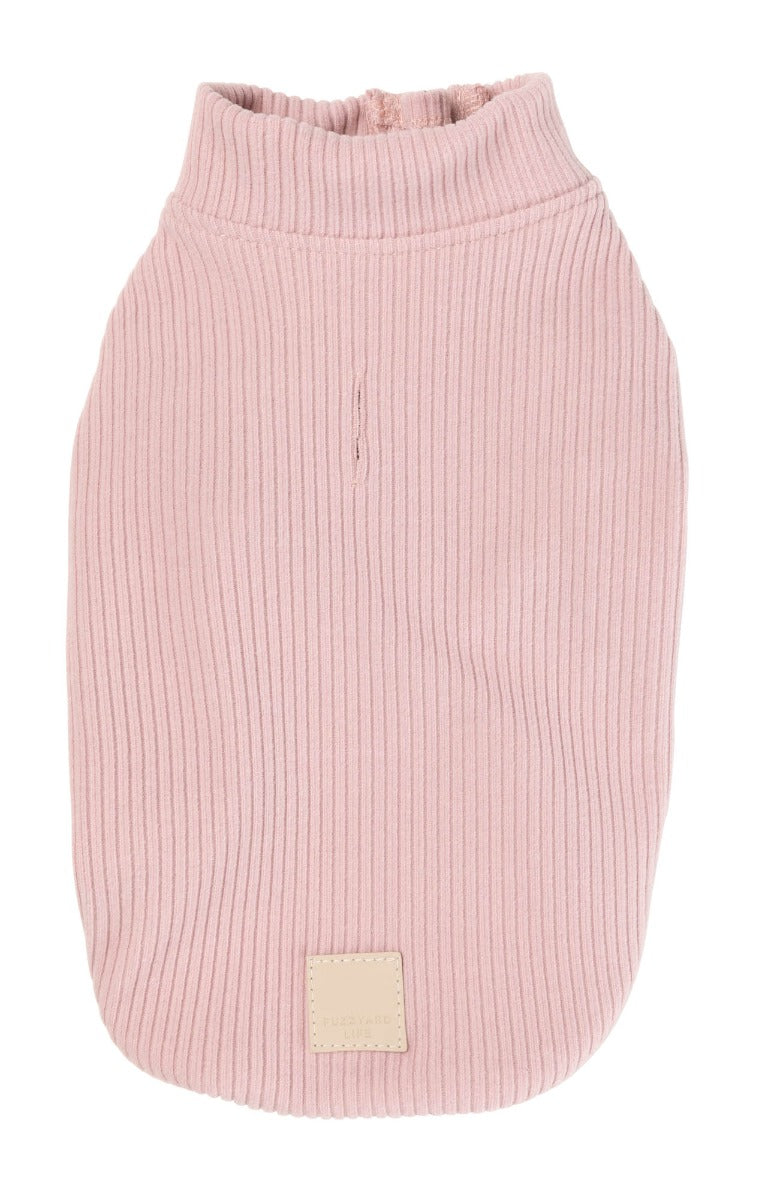 FuzzYard Life Ribbed Sweater - Soft Blush by FuzzYard