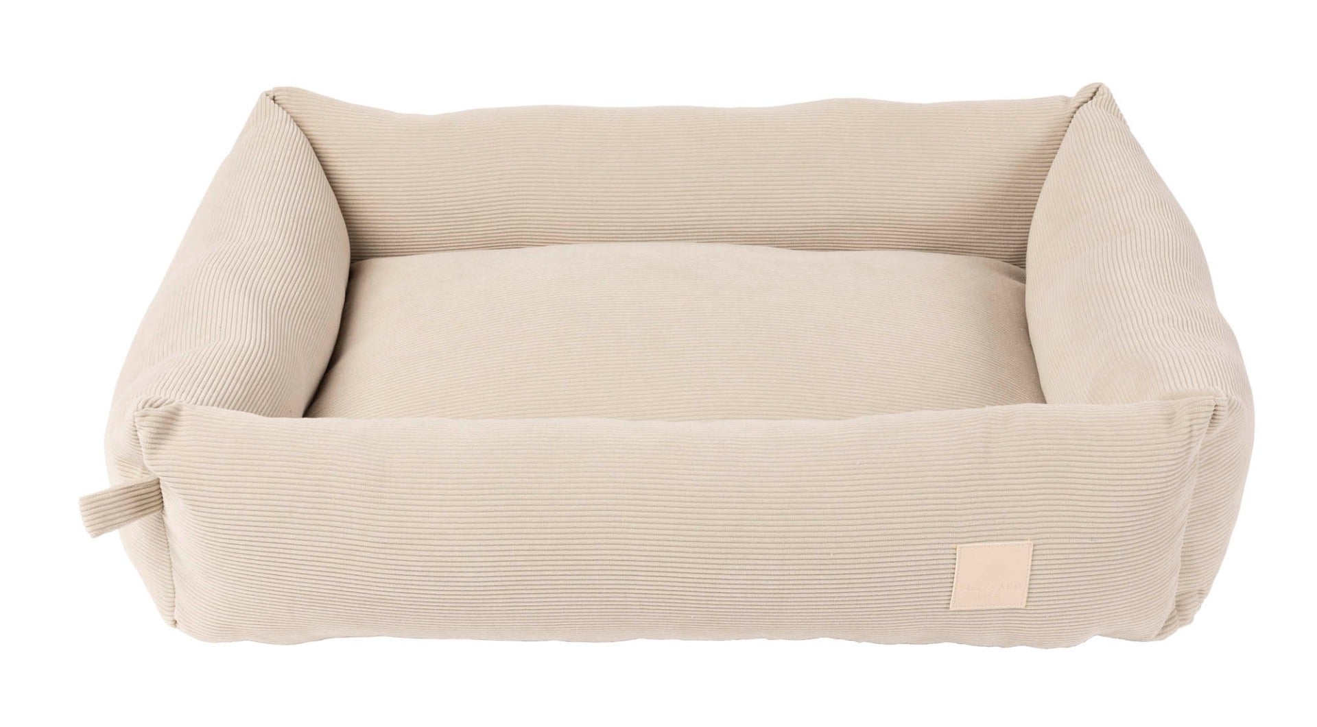 FuzzYard Life Pet Bed - Corduroy Bed - Sandstone