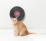 Caturday Night Fever - Record Cat Scratcher by FuzzYard
