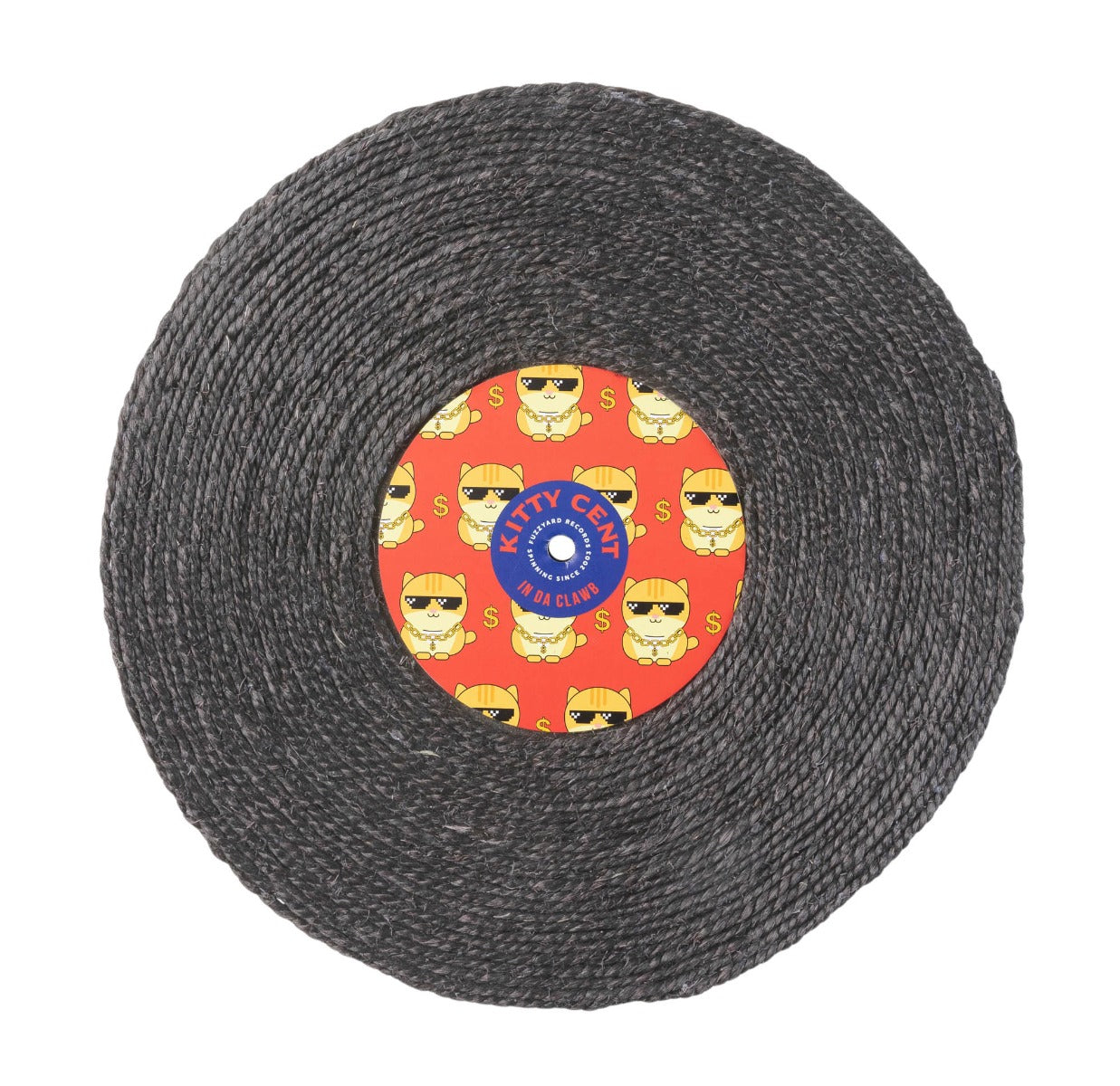 Kitty Cent - Record Cat Scratcher by FuzzYard