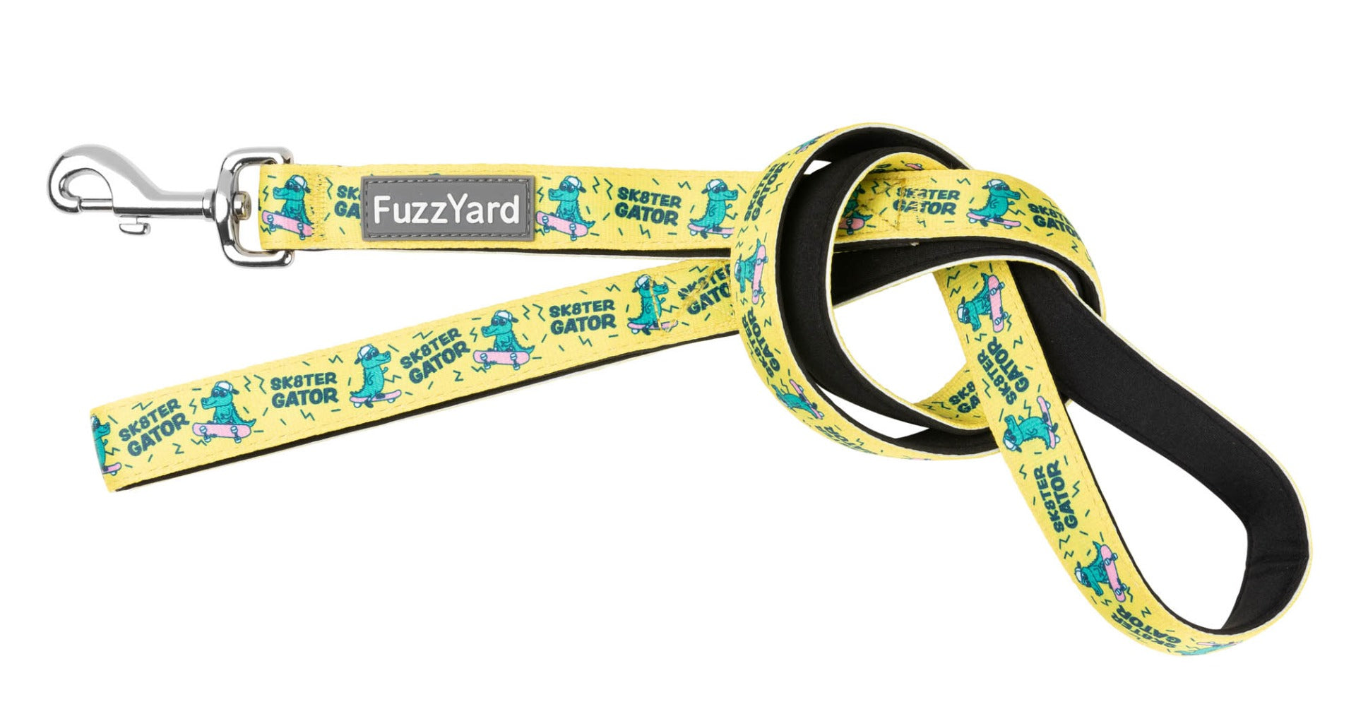 Sk8ter Gator - Dog Lead by FuzzYard