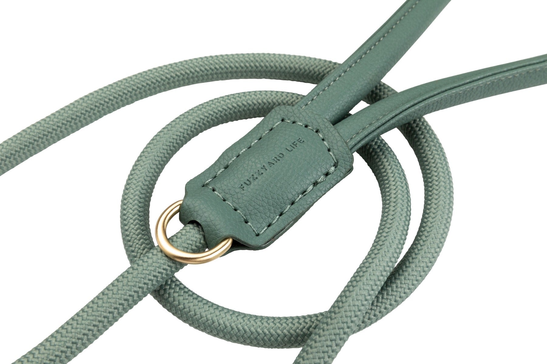 FuzzYard Life Atelier Dog Rope Lead - Myrtle Green