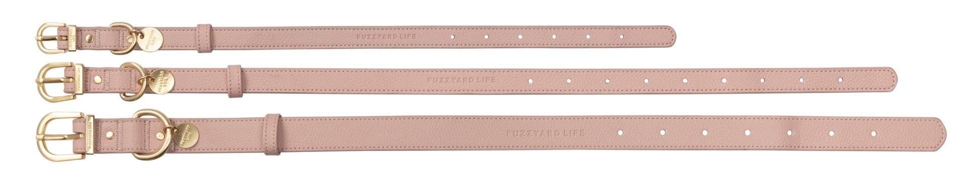 FuzzYard Life Atelier Dog Collar - Soft Blush