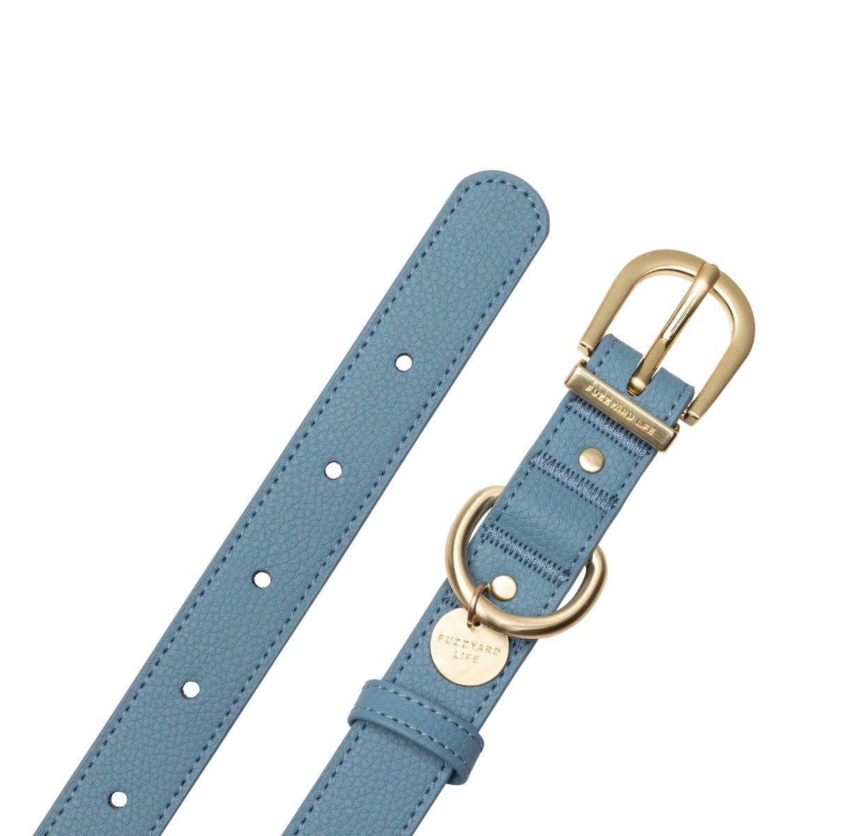 FuzzYard Life Atelier Dog Collar - French Blue