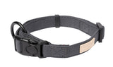 FuzzYard Life Dog Collar - Slate Grey - medium