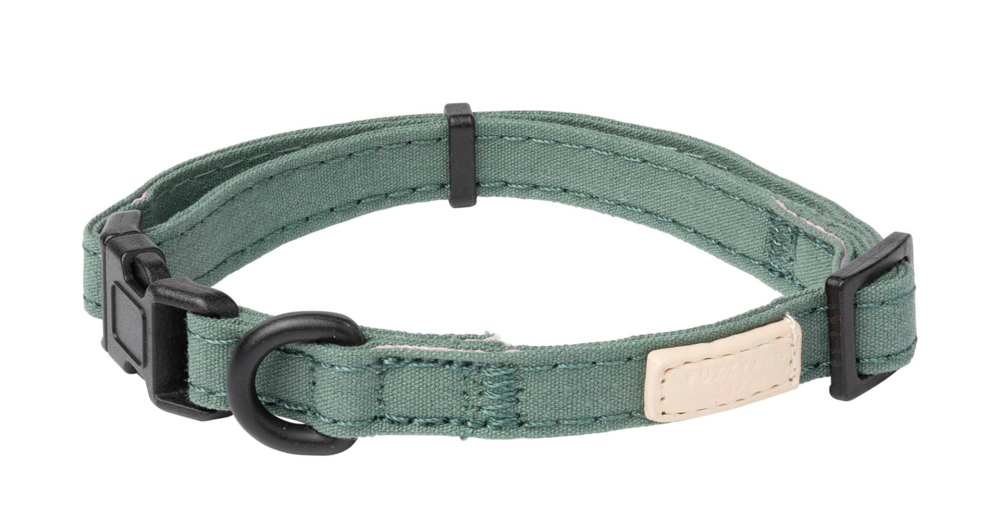 FuzzYard Life Dog Collar - Myrtle Green - Extra Small