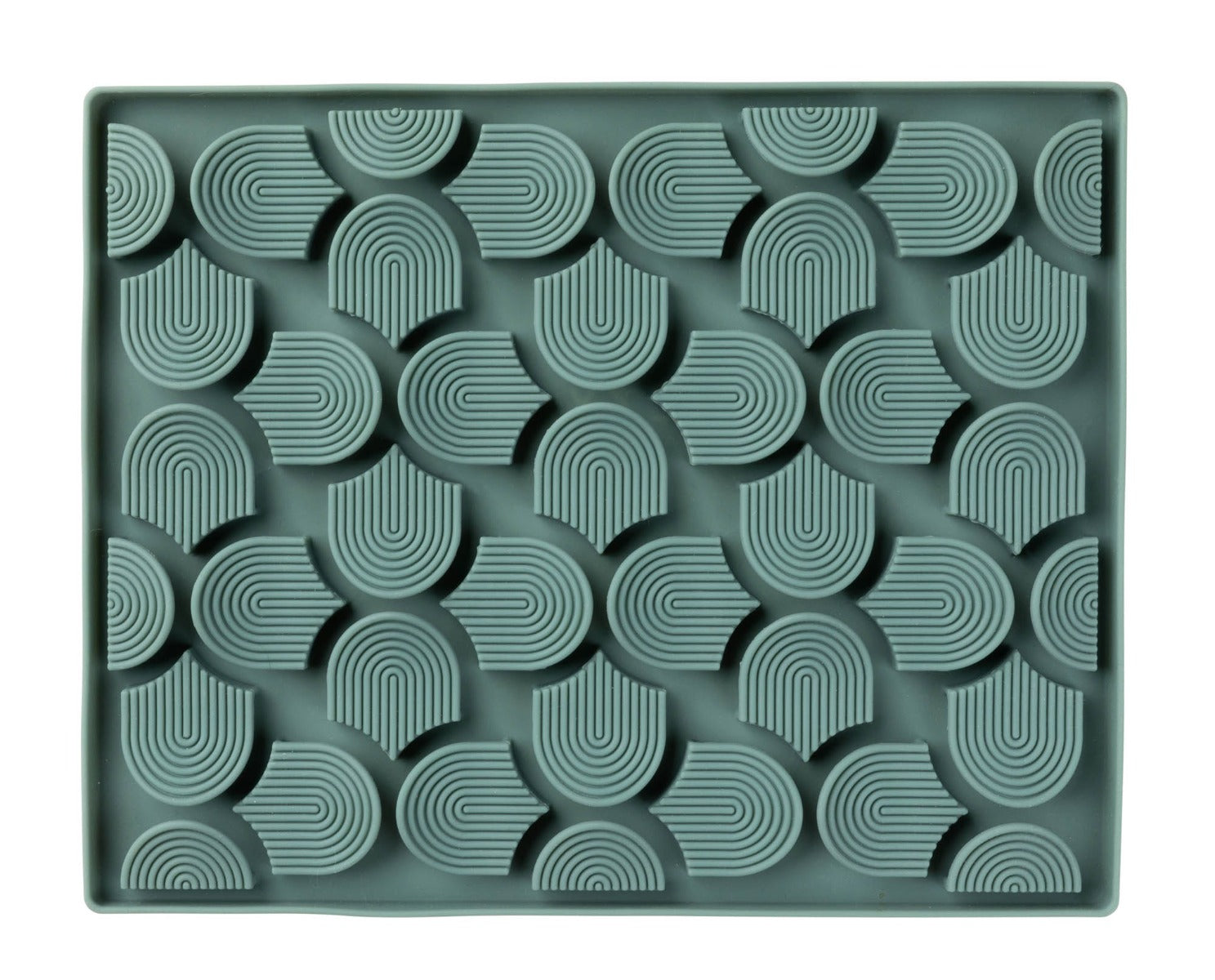 FuzzYard Life Hide & Treat Mat - Myrtle Green by FuzzYard