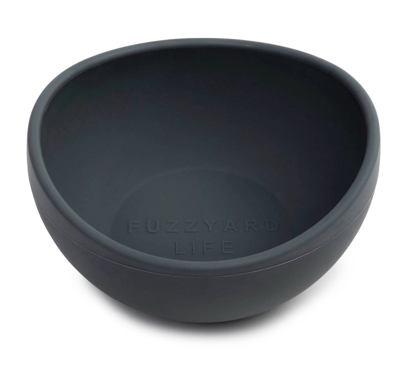FuzzYard Life Silicone Bowl - Slate Grey - small