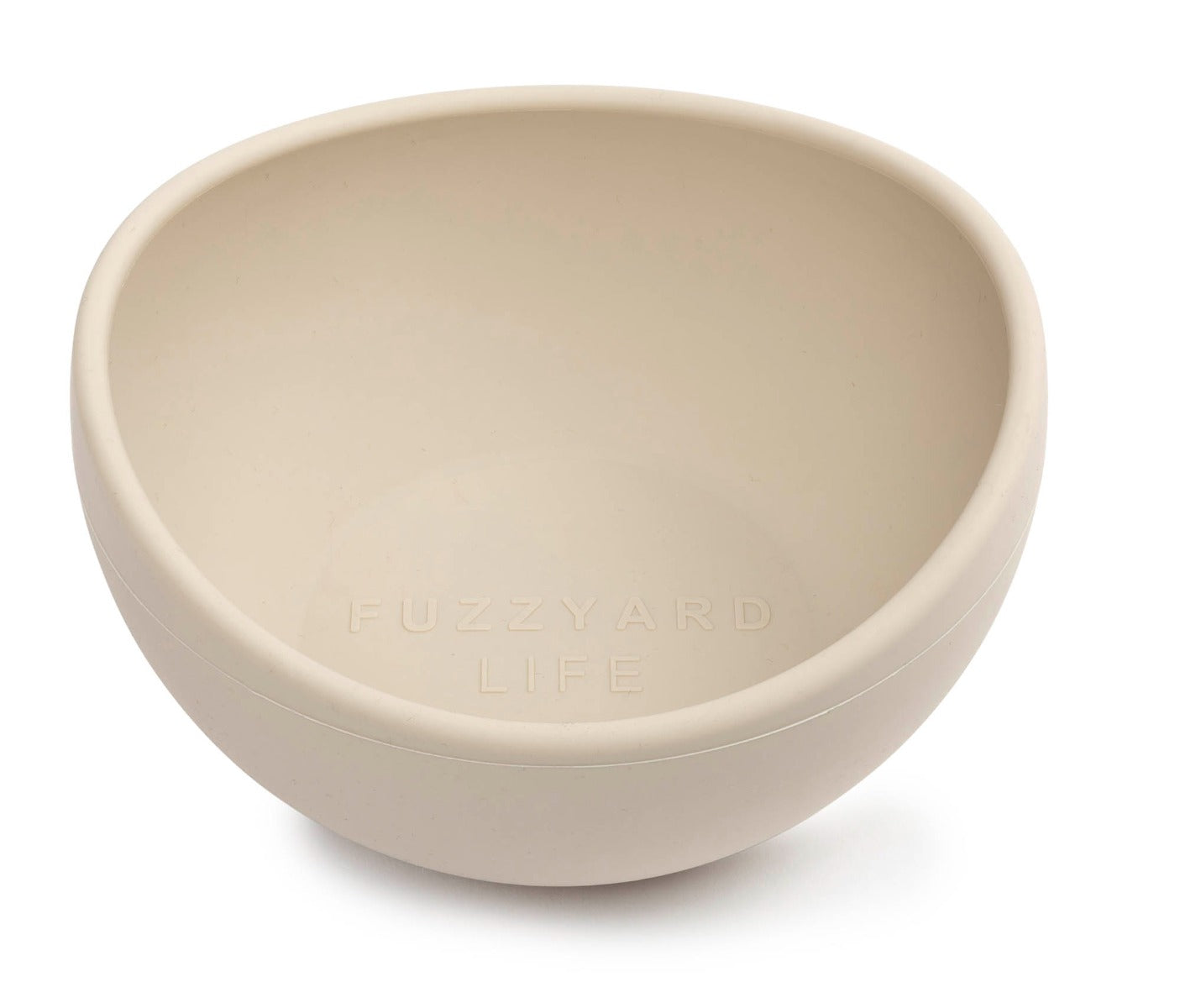 FuzzYard Life Silicone Bowl - Sandstone - small