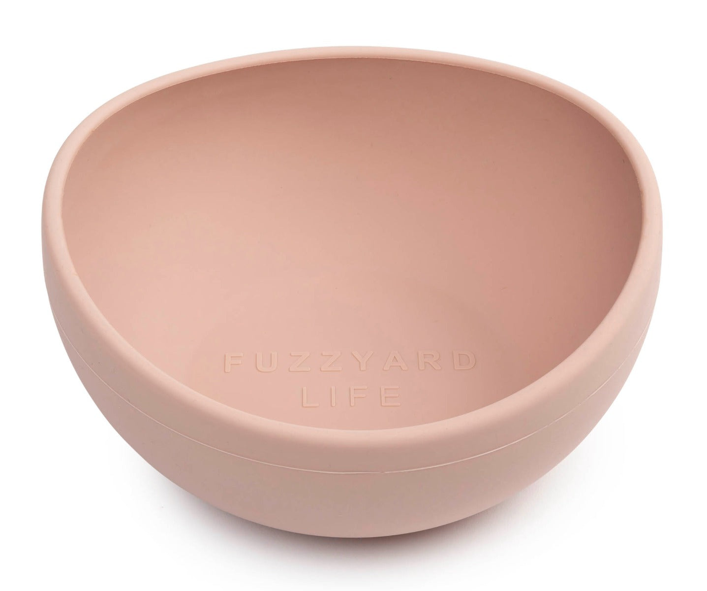 FuzzYard Life Silicone Bowl - Soft Blush - large