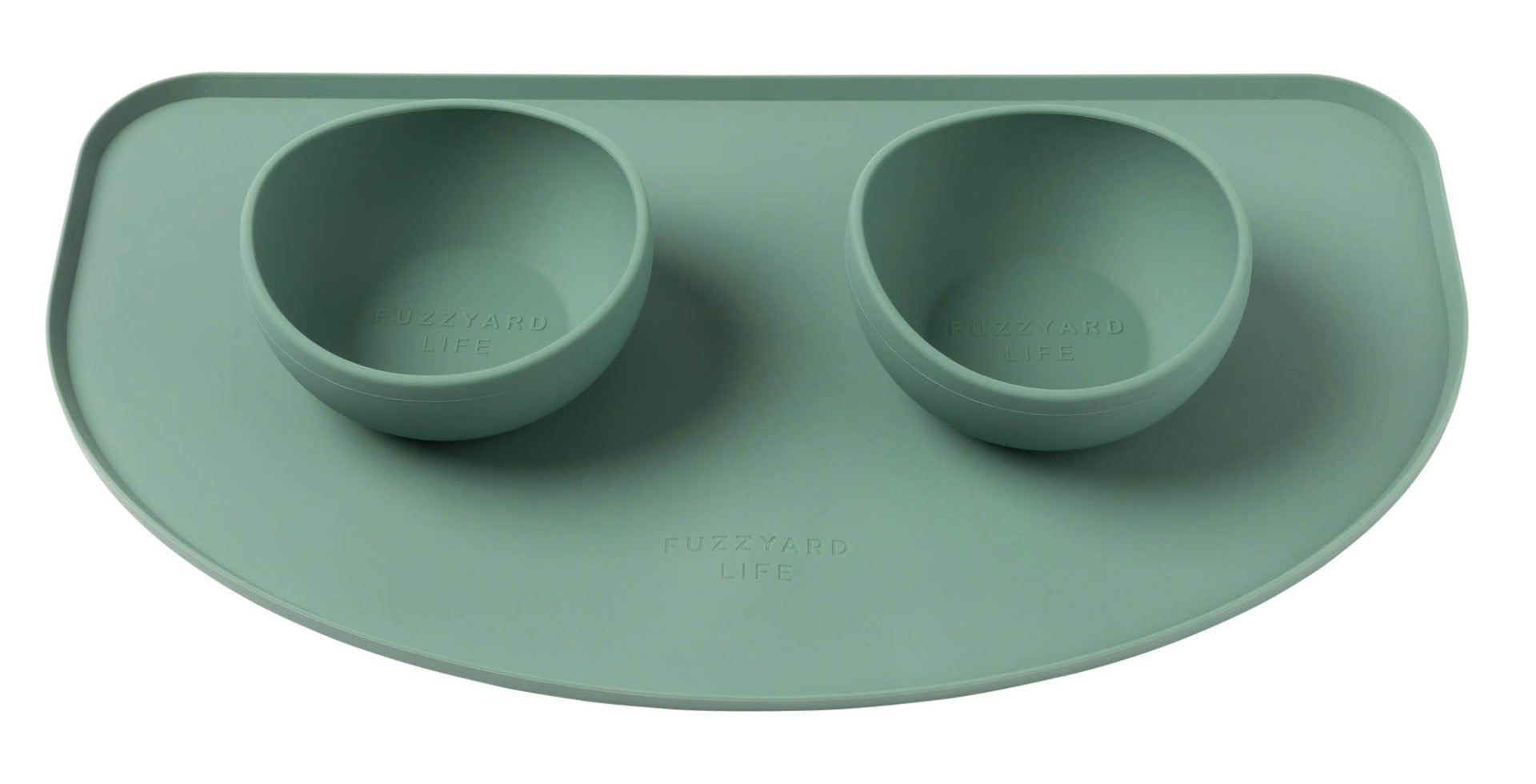 FuzzYard Life Silicone Feeding Mat - Myrtle Green