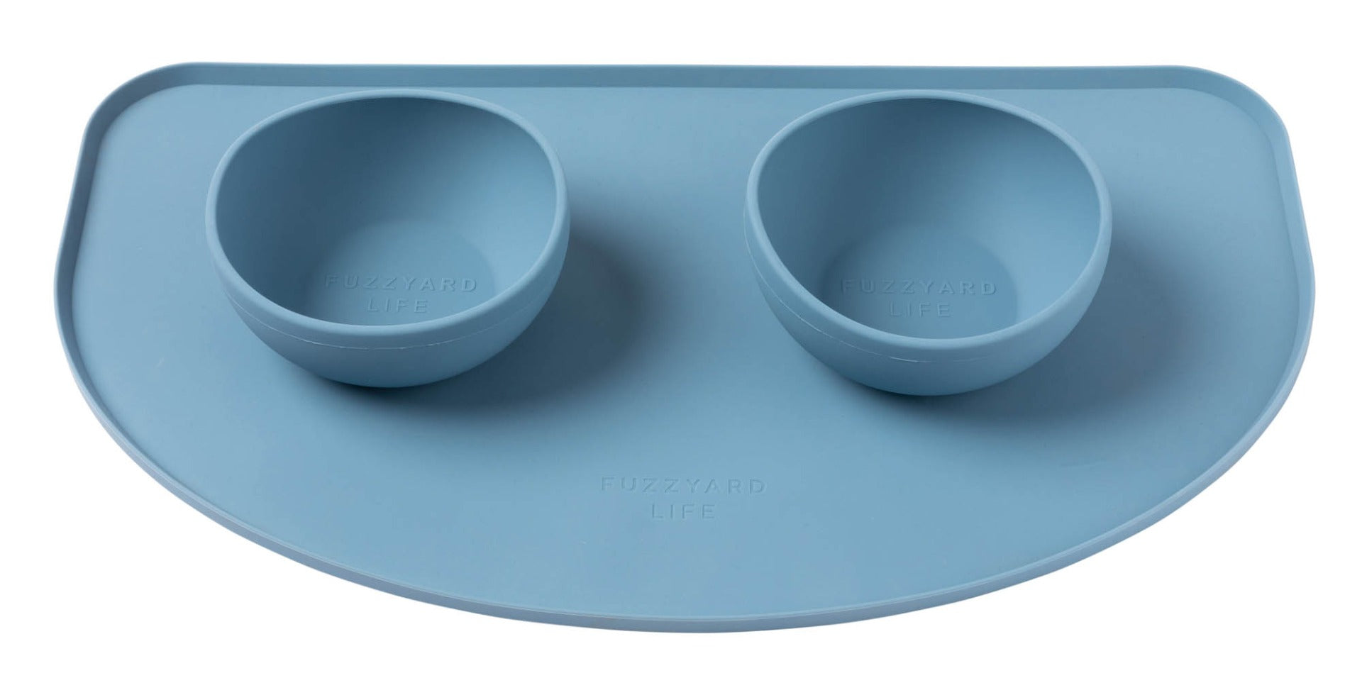 FuzzYard Life Silicone Feeding Mat - French Blue by FuzzYard