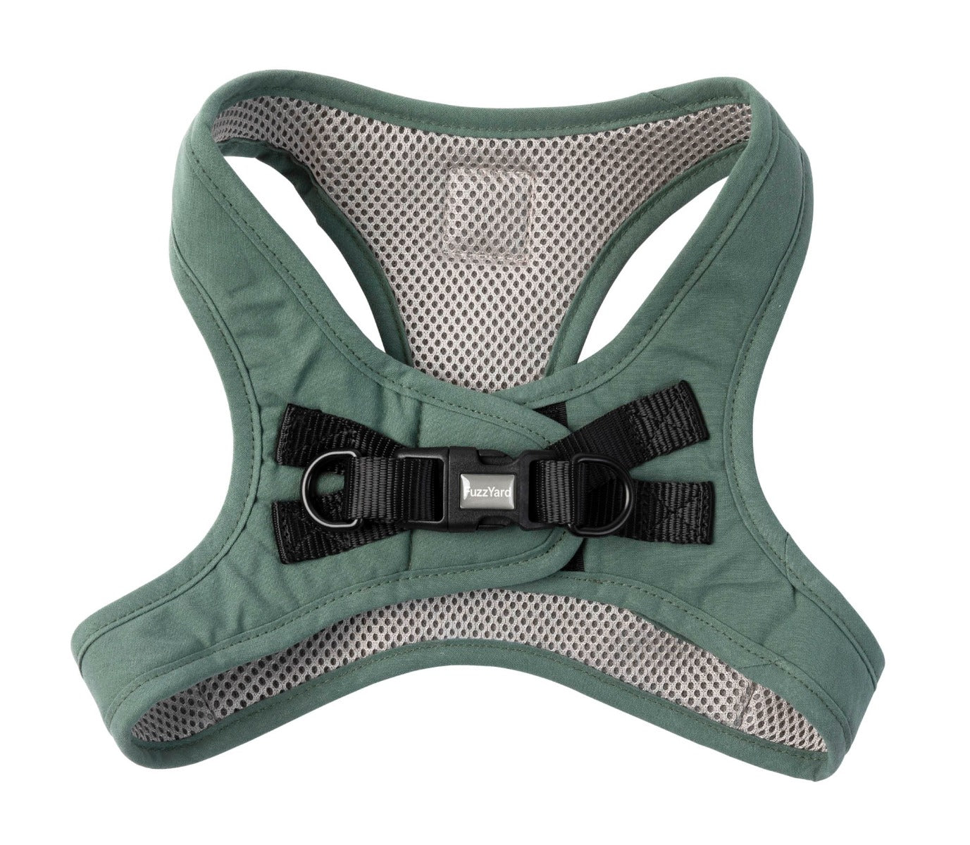 FuzzYard Life Step In Harness - Myrtle Green
