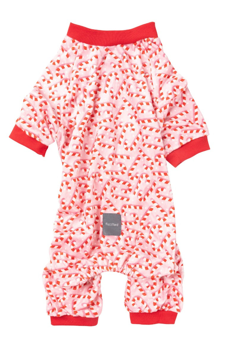 Candy Cane Pink Pajamas by FuzzYard