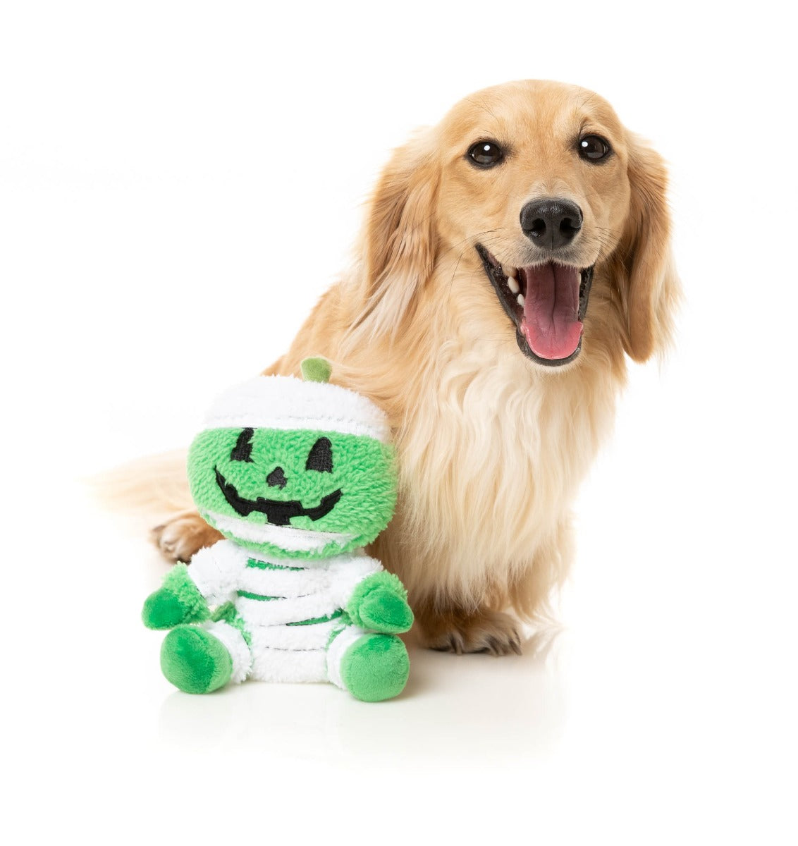 Jack-O Chan Mummy - Dog Toy by FuzzYard