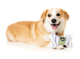 Smiling Ghoul Bone - Dog Toy by FuzzYard