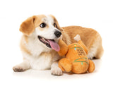 Gobble Gobble Me Up Turkey - Dog Toy by FuzzYard