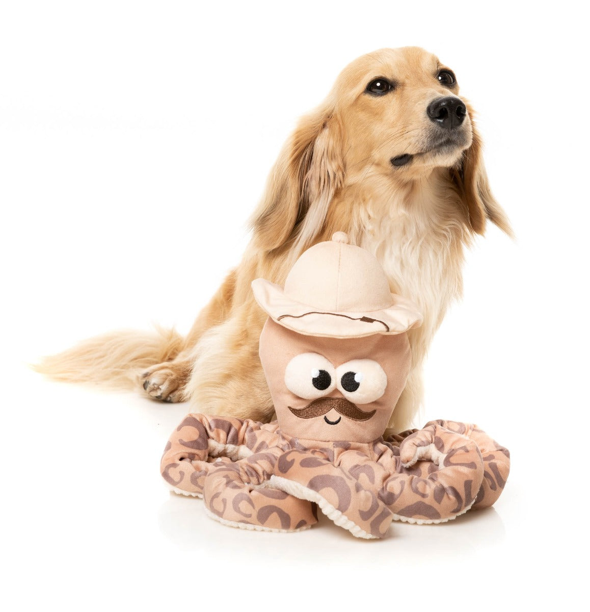 Octo-Posse Dog Toy - Sir David Octoborough by FuzzYard