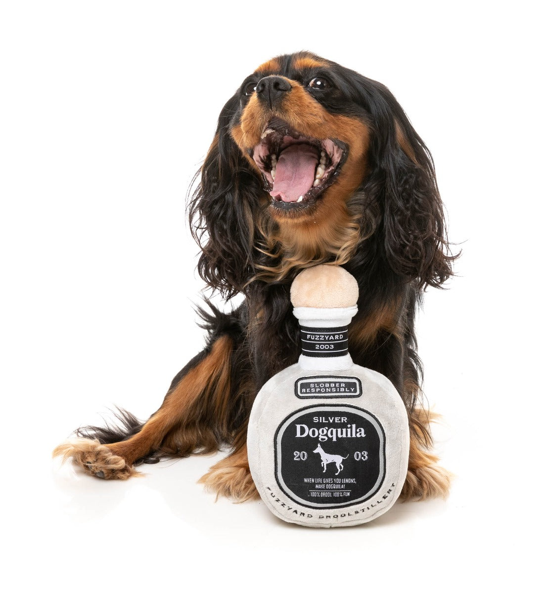 Silver Dogquila - Dog Toy by FuzzYard