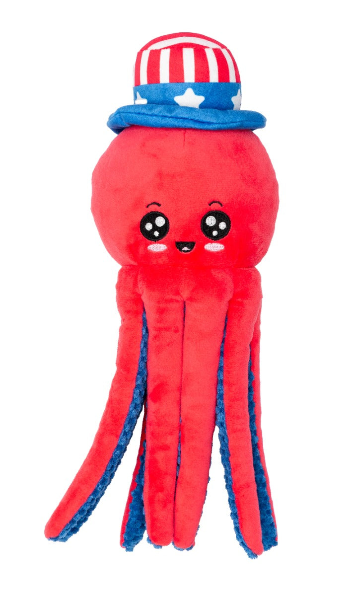 American Octopus - Dog Toy by FuzzYard