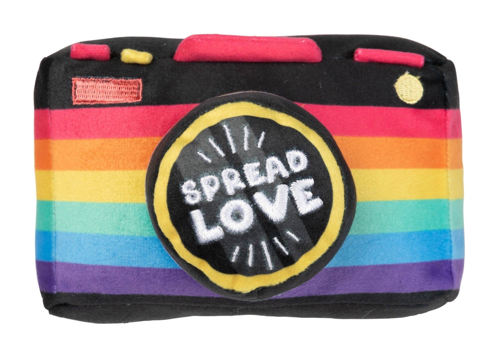 Spread Love Camera - Dog Toy by FuzzYard