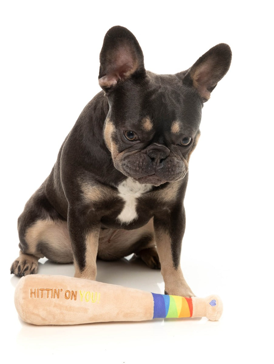 Hittin' On You Bat - Dog Toy by FuzzYard