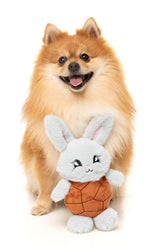 Choc Belly Bunny - Dog Toy by FuzzYard