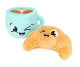 Croissant & Cappuccino 2PK - Dog Toy by FuzzYard