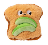Avocado & Toast 2PK - Dog Toy by FuzzYard