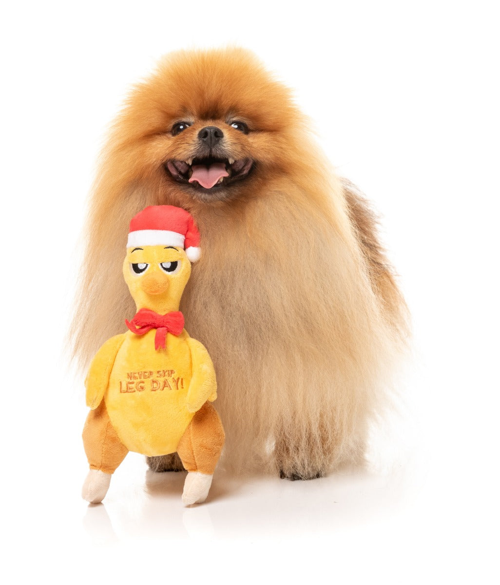 Never Skip Leg Day Chook - Dog Toy