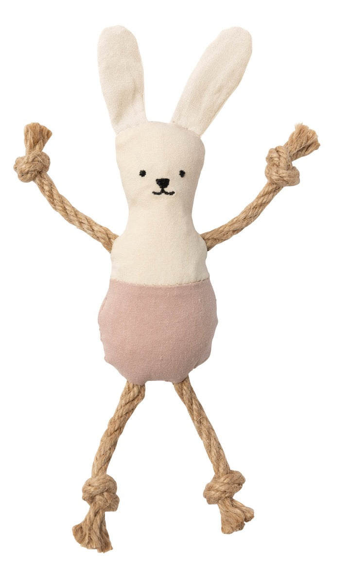 FuzzYard Life Toy Bunny - Cat Toy - Soft Blush